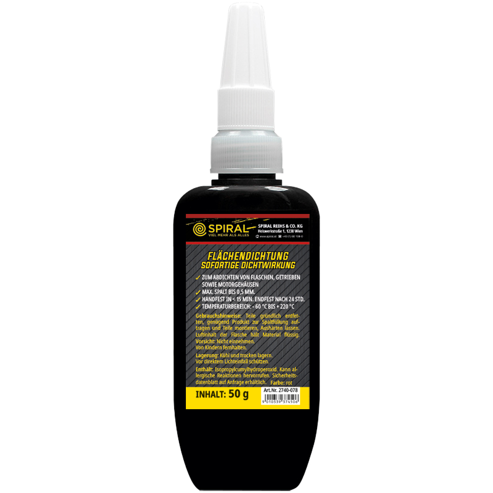 Flächendichtung zum abdichten rot 50g für Flanschen,Getrieben,Motorgehäusen