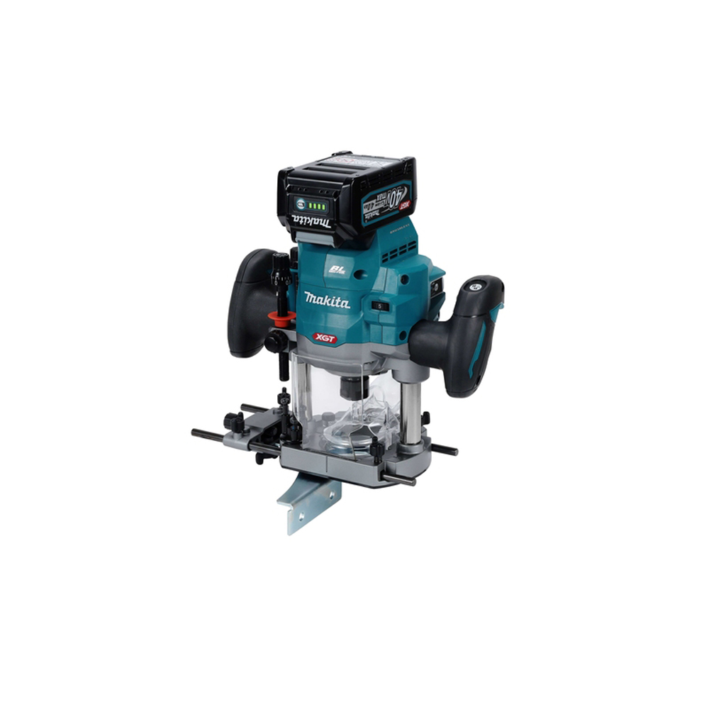 Akku-Oberfräse MAKITA RP001GM201 40V 2x4Ah Akku und Ladegerät