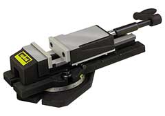 Weitspann Maschinschraubstock 130mm Backenbreite,Spannweite 220mm drehbar