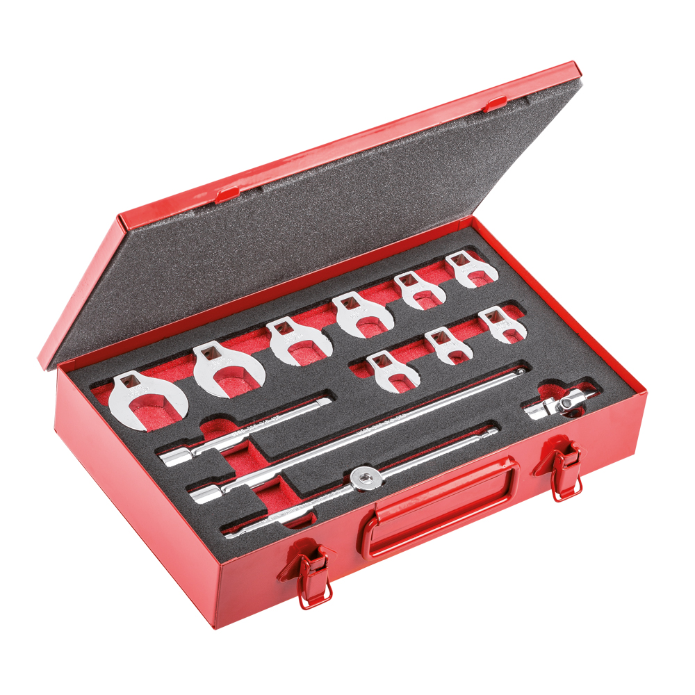 Hahnenfußgabelschlüssel-Satz U612 3/8" Antrieb,13-tlg.,Van-USAG-Extra,Kassette