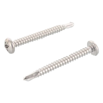 Bohrschraube DIN 7504 A2 6,3 x 38 ROSTFREI LINSENKOPF PHILLIPS VPE=200