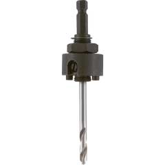 A17-38E Sägenschaft 32-68mm mit HSS- Zentrierbohrer,9mm 6-kt. Schaft