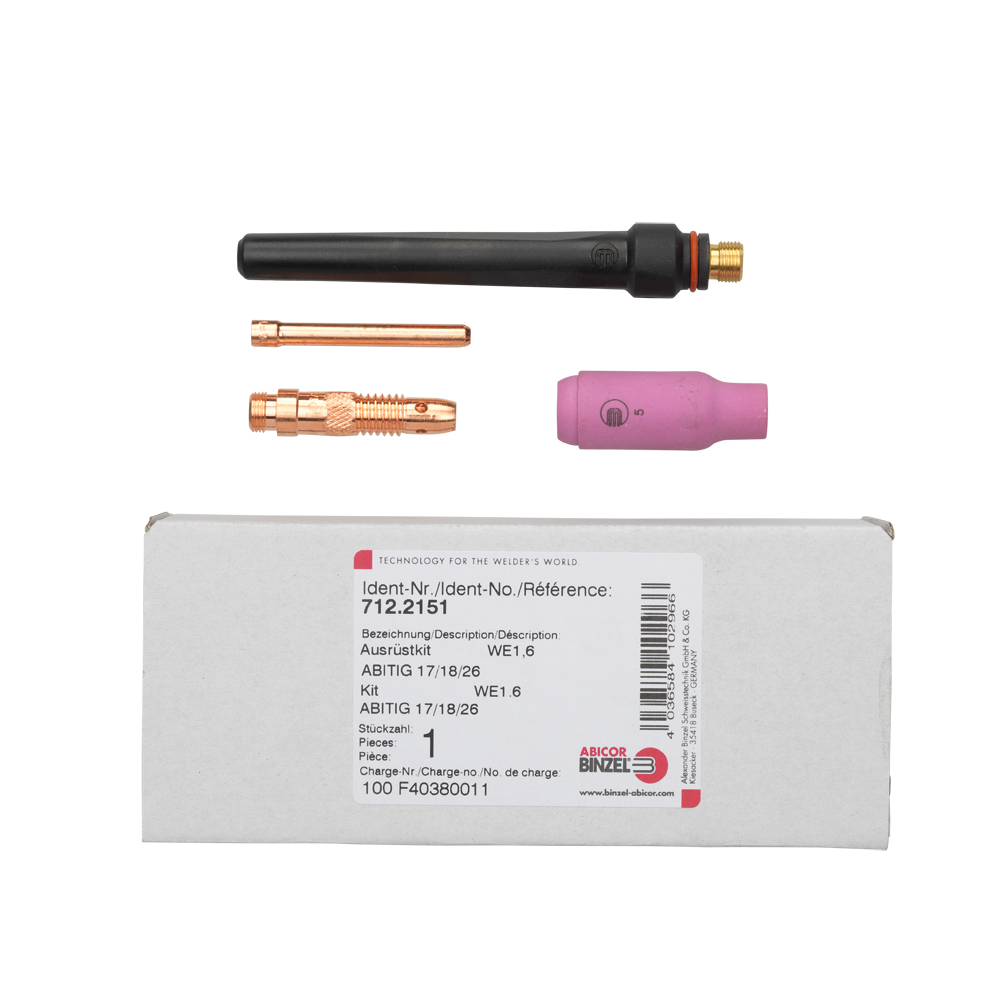 Spannhülsengehäuse 1,6mm,für ABITIG 17/18/26