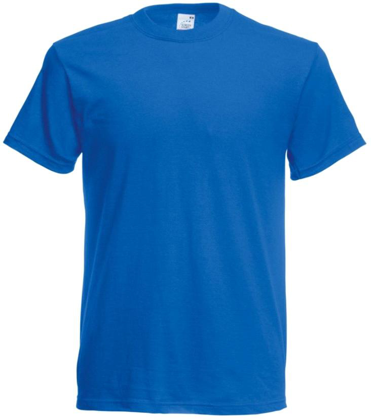 T-Shirt royalblau,Gr.L,m.Logo bpi ÖJAB 100%BW,Logo zweifärbig