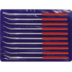 Diamant-Riffelfeilen-Satz D126 140mm 10-teilig,in Plastiktasche