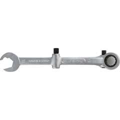 Ratschen-Sanitärschraubschlüssel 17x19mm für Stockschrauben M10,verchromt