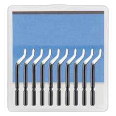 10 Stück Klingen S202 zu GRATNIX Entgrater, 3,2mm Durchmesser