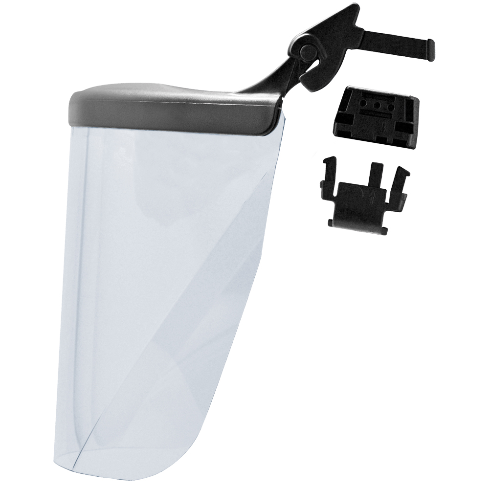 Surefit Visierhalterung mit PC-Visier für JSP Evo-Schutzhelme