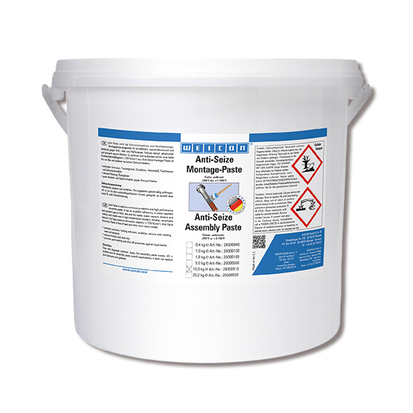 Anti-Seize Montagepaste AS 10kg -180°C bis +1200°C Kunststoffeimer