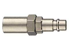 Turbomatic Stecker für GU 8x17mm Gummischlauch,Hochdurchfluß-Ausführung