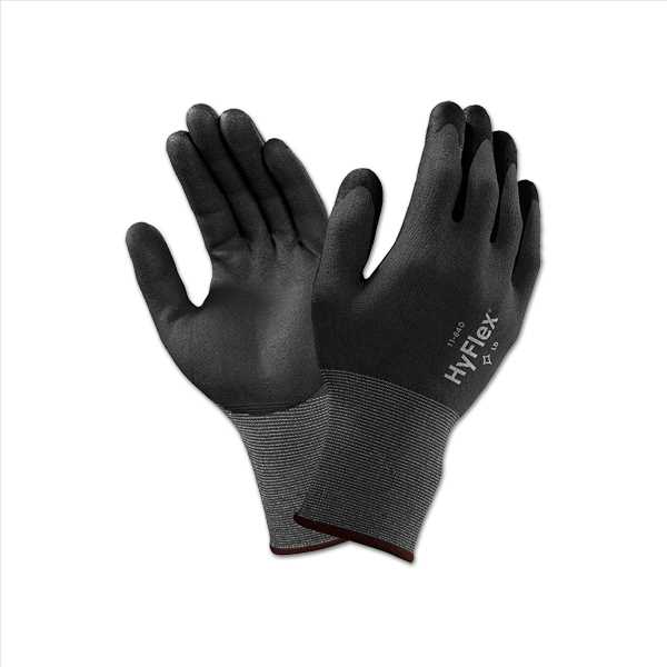 Montagehandschuh HYFLEX 11-840, Gr.7 EN 388 4.1.3.1.A. CE Cat.II Nitrilschaum