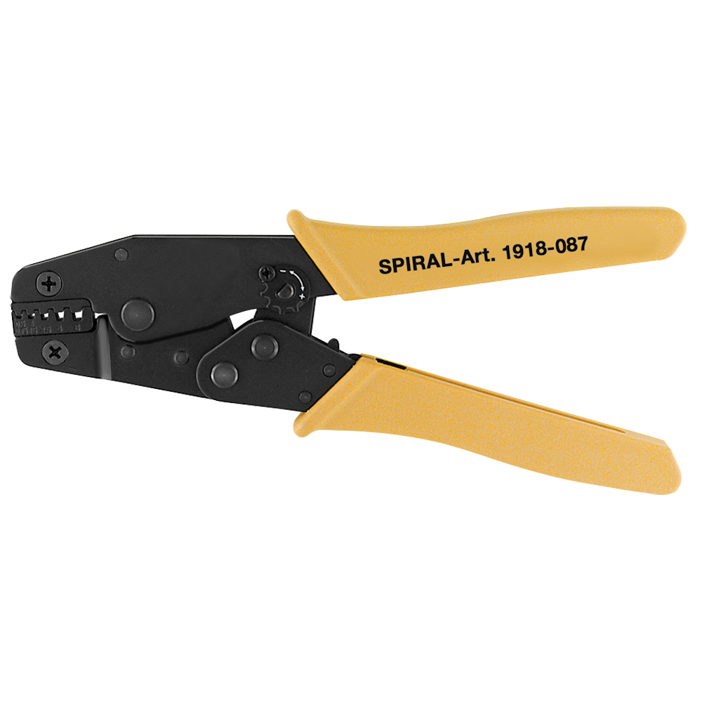 Ratschenendhülsenzange ÖKO6-5 0,5-6mm² automatisch,Trapez-Pressung,seitlich