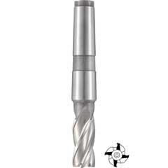 Schaftfräser 30mm,DIN 845,ULTRA,CO-HSS mit MK und Innen-Anzugssgewinde