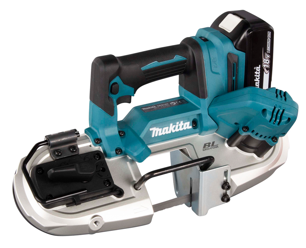 Akku-Bandsäge MAKITA DPB183RTE 18V 835x13x0,5mm,2x5Ah Akku und Zubehör