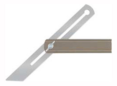 Stellwinkel 250mm eloxierter Alu-Griff und gehärtete Klinge