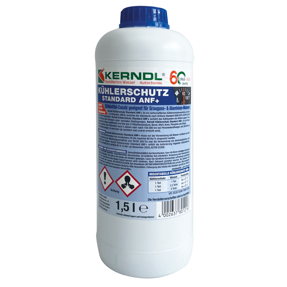 Kühlerfrostschutz Konzentrat ANF 1,5 Liter Flasche