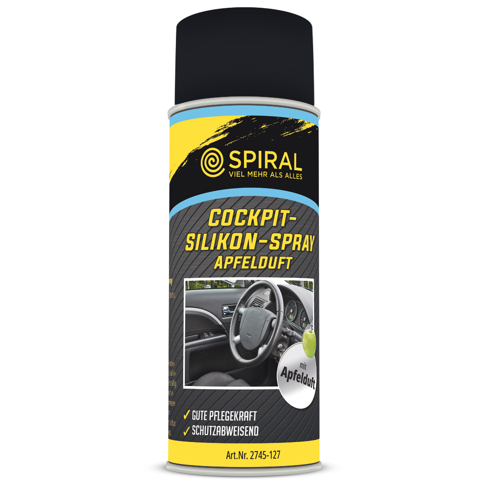 Cockpit-Silikonspray Apfelduft 400ml