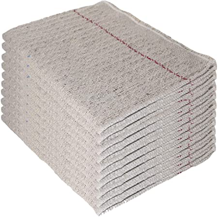 Bodenaufreibtuch,50x60cm,natur 10 Stk. Baumwoll-Waffelscheuertuch