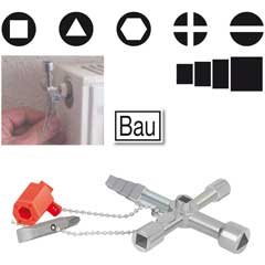 Haustechnikschlüssel für Heizungs- Klima-,Sanitär- und Gebäudetechnik