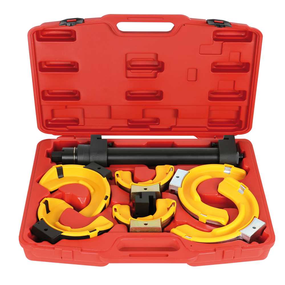 Federspanner-Satz 60-212mm,hydraulisch mit 3 Spannbackensätzen,in Box