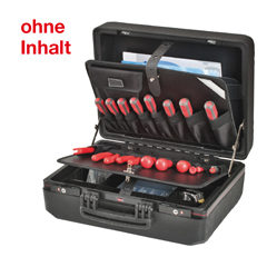 Werkzeugkoffer Bomber-10080PTS Doppelsch ale,klass. Einstecktaschen 422x327x185mm