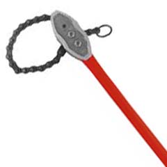 Kettenrohrzange 1090mm 6"R USA-Modell gesenkgeschmiedete Umkehrbacken