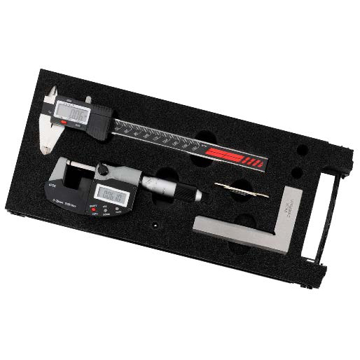 Messzeug-Satz digital 3-teilig, IP54 kleines Schul- und Lehrlingsstarterset