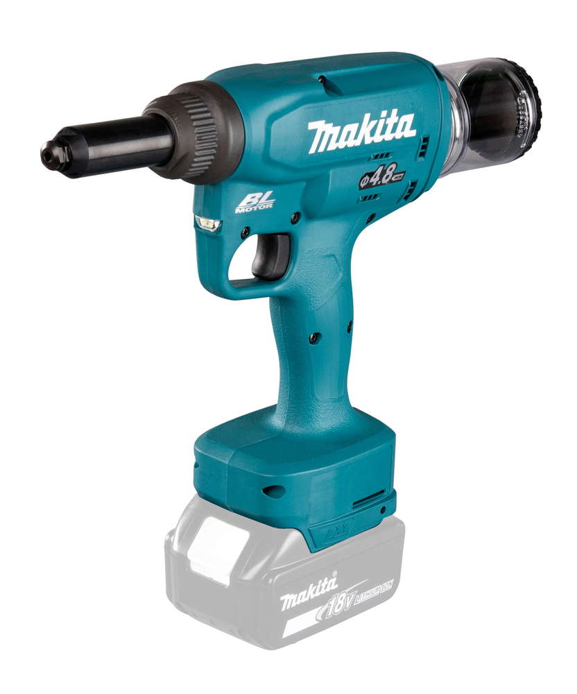 Akku-Nietzange DRV150Z MAKITA 18V 10kN, 2,4 - 4,8mm, 25mm Hub