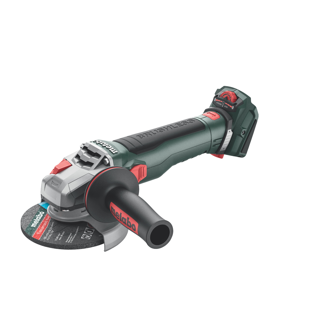 Akku-WS METABO WVB 18 LT BL 11-125 Quick ohne Akku u.Ladegerät,metaBox