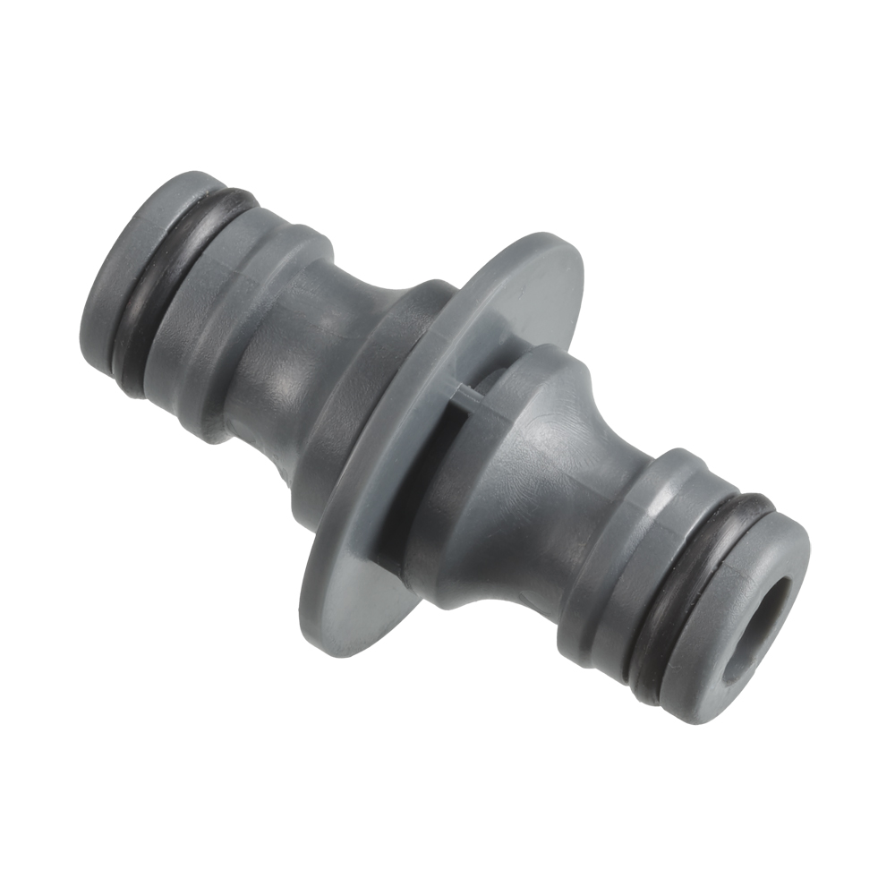 Dopplstecker EVERTEC f. Wasserarmatur ABS, dunkelgrau