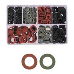 Fiber-Dichtring-Satz Zoll 800-teilig 1/4"-11/16",in Box