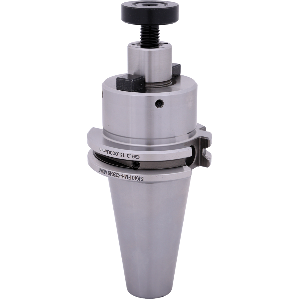 Messerkopfaufnahme D27-50, ISO SK40 DIN 69871AD/B, gewuchtet auf 2.5G