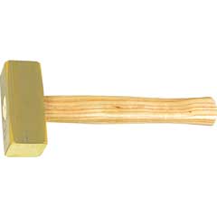 Cu-Be Fäustel 1,0kg mit Stiel antimagnetisch,nicht funkenreißend