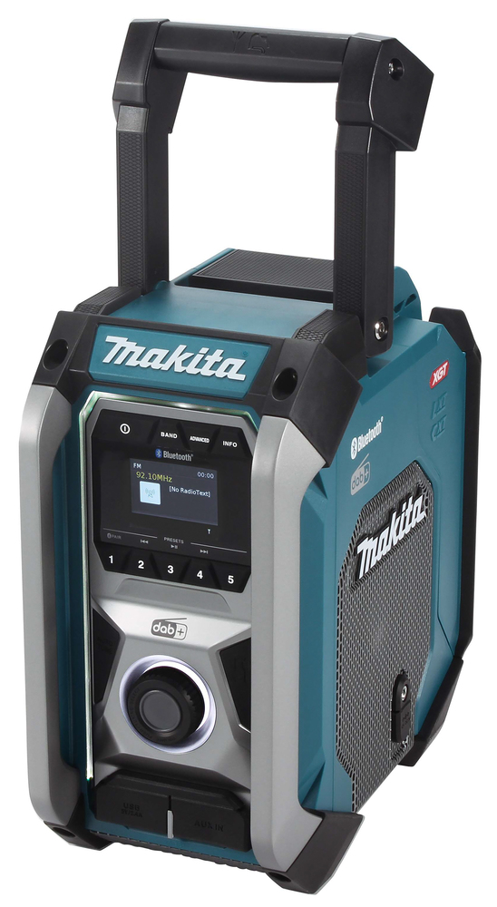 Akku-Radio MR007G MAKITA BT,12-40V IP65,inkl.Netzgerät 230V,ohne Akku