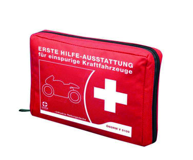 Erste Hilfe Verbandtasche,für 1-spurige Fahrzeuge,komplettgefüllt