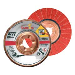 Fächerschleifscheibe 125 K40,SLTT HD PREMIUM,INOX,Ceramic,Typ 28,gerade