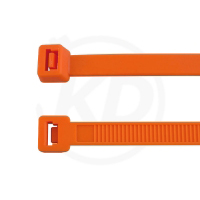 100 Stück Kabelbinder 4,8x200mm,Orange