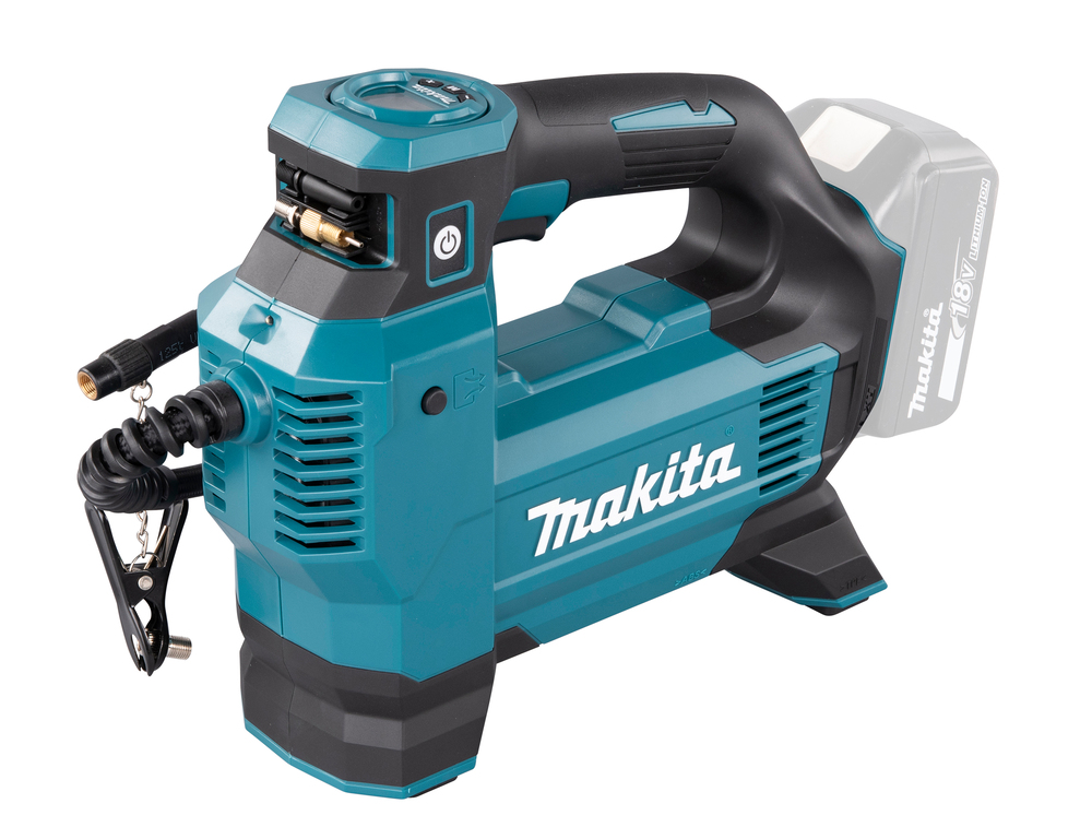 Akku-Kompressor MAKITA DMP181Z 18V max.11bar,Arbeitslicht und Adapter