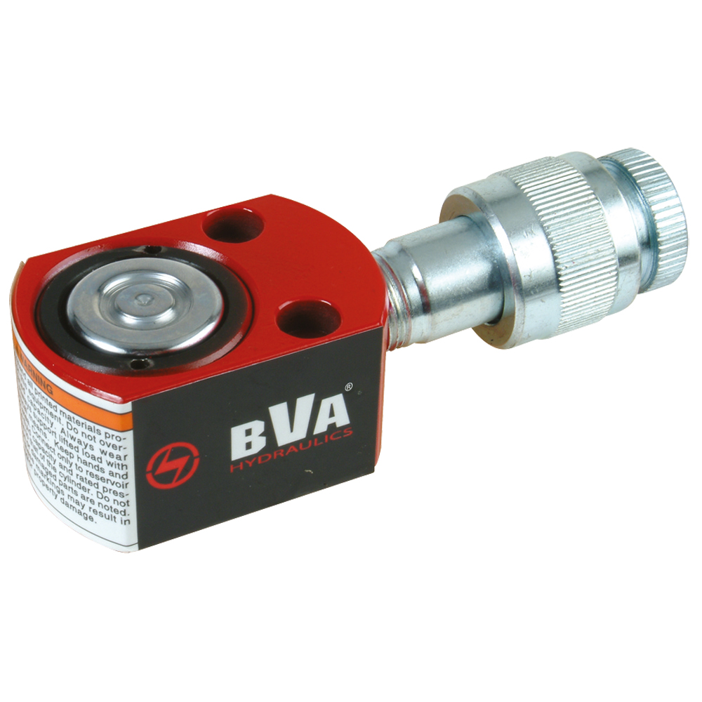 Flachzylinder 20t/11mm Hub einfachwirkend,mit Kupplung