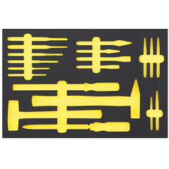 Schubladen-Modul 3 LEER Hammersatz 3/3 PermaPor 495x330x35mm