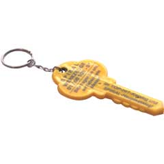 SPIRAL-Werbe-Schlüssel-Mini-Messer Abbrechklinge und Schlüsselring