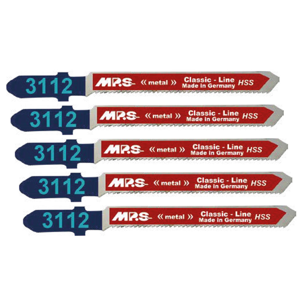 5 Stück Stichsägeblatt U3112/8010 ZT1,2 75/50/1,5-3mm Kurvenschnitte