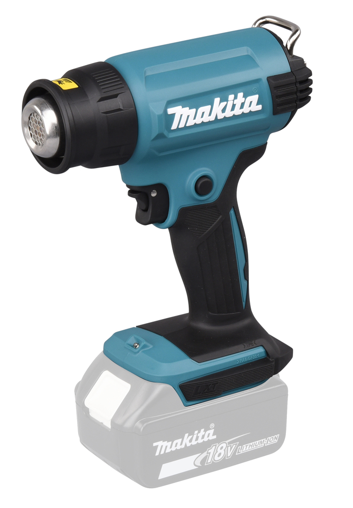 Akku-Heißluftgeb.MAKITA DHG180Z 18V max.550°,ohne Akku,Koffer u.Ladegerät