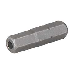 Si-6-kant-Bit 1/4" SW3,0x25mm lang für 6-kantschrauben mit Si-Stift