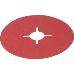 Inox-Fiberteller K 36 115x22mm Kunstharzbindung,für rostfreie Stähle