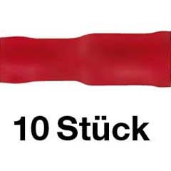 10 Stk.Steckweibchen 0,5-1,0mm² rot