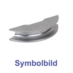 Biegesegment 8mm für 31mm Biegeradius aus Alu-Guss