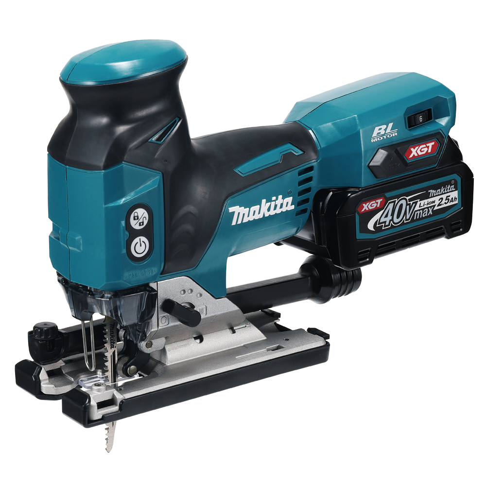 Akku-Stichsäge MAKITA JV001GD201 40V 0-3500U/min,2x2,5Ah Akku,Ladeg.u.Koffer