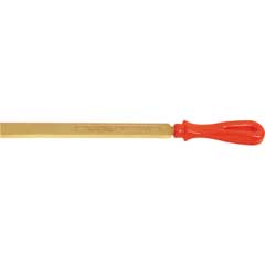 Cu-Be Flachschaber 315mm mit Heft antimagnetisch,nicht funkenreißend