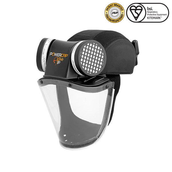 JSP POWERCAP Active IP,3 in 1 Schutz! Atem- Augen- und Gesichtsschutz